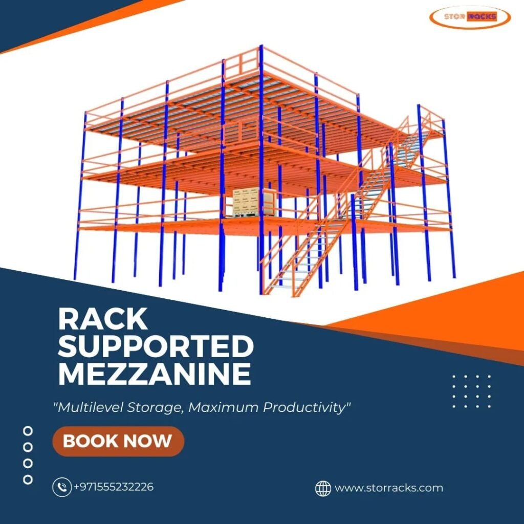 Racks Support Mezzanian Floor- Dubai I Storracks Technical Services