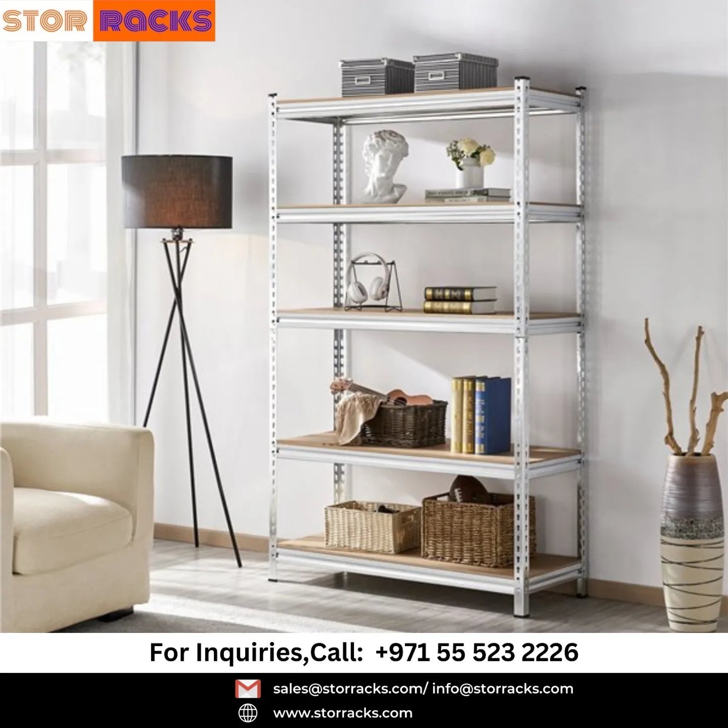 Bolt Free Warehouse Shelving Dubai