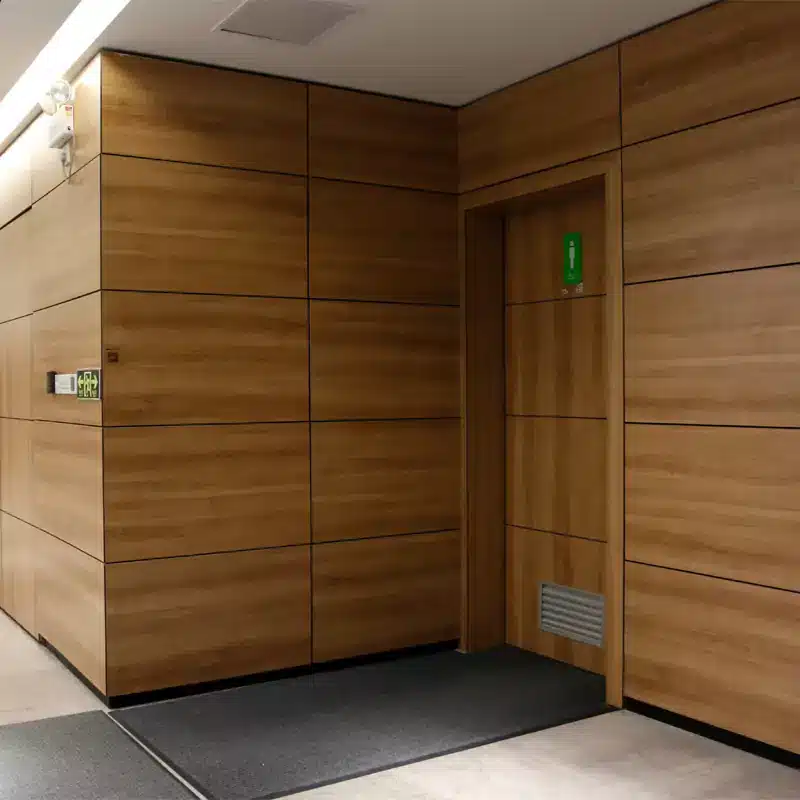 wooden partition wall 3