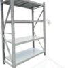 Medium-Duty Steel Construction Adjustable & Customizable Shelving