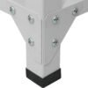 2000mm RIGID Metal Slotted Angle Racks Shelves With 5 Level | Grey color