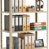 2000mm RIGID Metal Slotted Angle Racks Shelves With 5 Level | Beige Color